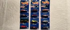 🌟VTG LOT OF 12 Hot Wheels 1991-1992 NIB SEALED