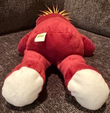 Rare Washington Commanders Good Stuff Plush with Rubber Hair and Vinyl Decal