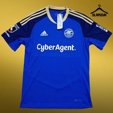 Machida Zelvia Football Shirt Adidas Small Home Kit Jersey Sakkashatsu 2023 LL77