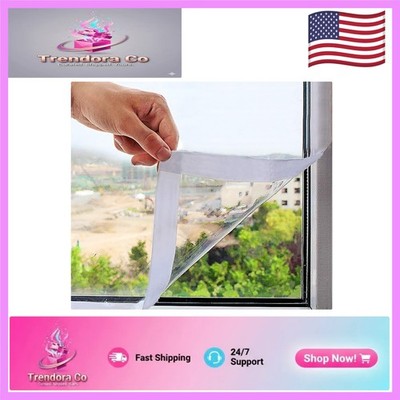 Durable Winter Window Insulation Kit 47inX63in - Weather Resistant & Ventilative