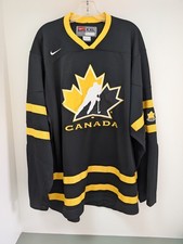 Rare Nike 2013  IIHF  Team Canada Livestrong Hockey Jersey - Signed XXL