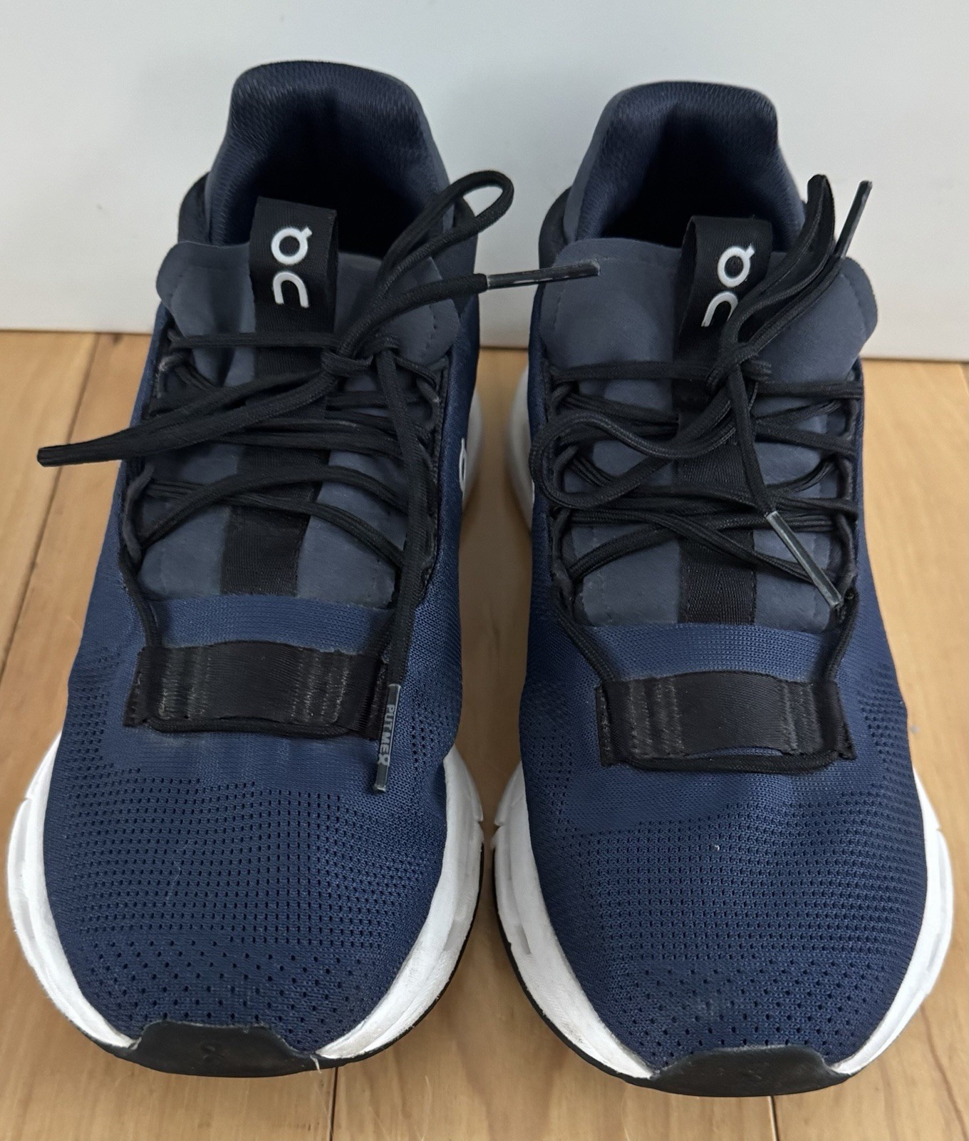 On Cloudnova Navy White Cloudtec Running Shoes  W… - image 1