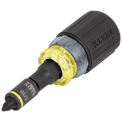Klein Tools 32561Hdrt Knect 7-In-1 Ratcheting Impact-Rated Stubby