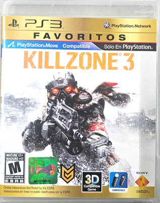 Killzone 3 Favoritos (Move Compatible) Spanish/English Edition - PlayStation 3