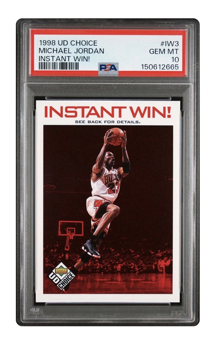 Panini Michael Jordan 10 Graded Basketball Sports Trading Cards