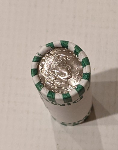 One roll of 50 2026 p Uncirculated Emerging Liberty Semi Quincentennial Dimes