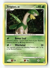 Pokemon Card Tropius LP Mysterious Treasures 64/123