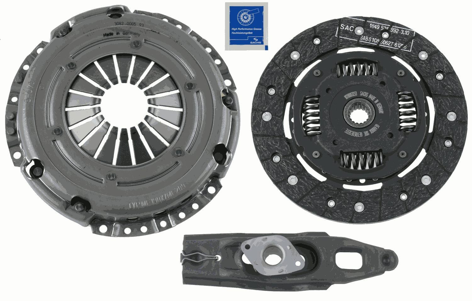 SACHS Clutch Kit 3000 951 040