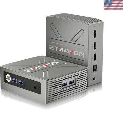 KG1 Mini PC with Intel N4000, Up to 2.6GHz, 8GB RAM & Dual 4K Display Support