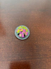 Vintage West Germany Iridescent Scarf Clasp Clip