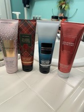 Bath  Body Works Ultimate Hydration Body Cream Lot 8oz - Champagne Toast, Clas  