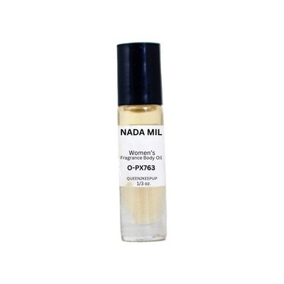 Nada Mil (Women) Body Oil 10 ml Fragrance All Natural 1/3 oz Roll-On Scent