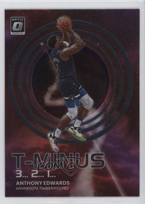 2022-23 Panini Donruss Optic T-Minus 3 2 1 Anthony Edwards #11 05v0