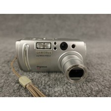 Samsung Digimax V3 Silver 3.2 Megapixels Digital Camera Schneider Kreuznach Lens