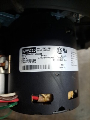 🔥 Motore Induttore Forno Fasco 622325-B 70625892 Per Nordyne – Usato In Buone Condizioni