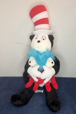 22" UNIVERSAL STUDIOS Dr. Seuss Cat in the Hat Plush w/Things 1  2