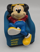 Sillón Radio Shack AM Transistor Radio Walt Disney Mickey Mouse De Colección - ¡FUNCIONA!