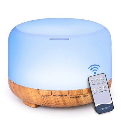 500ML Aroma Diffuser, 5V 2A Essential Oil Aromatherapy Diffuser Humidifier New