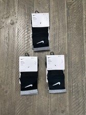 Nike Spark Unisex Running Cushioned Dri-Fit Black ANKLE Socks 3 Pair NWT 20 /EA