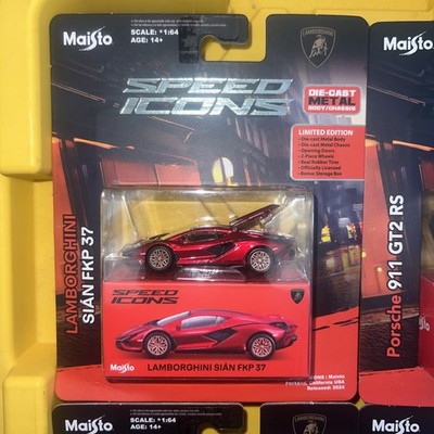 MAISTO Speed Icons (Lot Of 6) Limited Edition Porsche