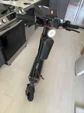 NIU KQi3 Max Foldable Electric Kick Scooter 450W LED Display Headlight Black