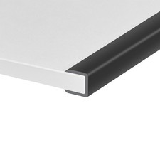 Rubber Edge Trim, Self-Adhesive U Channel Edge Protector for Plywood, Cabinet...