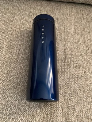 Tesla On the Road Vessel P2M Deep Blue Metallic 22oz Brand New