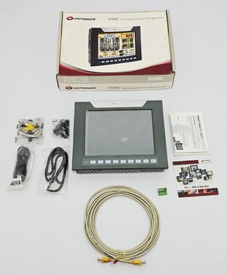 UNITRONICS V1040-T20B Visions Farb-Touchscreen OPLC HMI-Steuergerät 12/24VDC #1