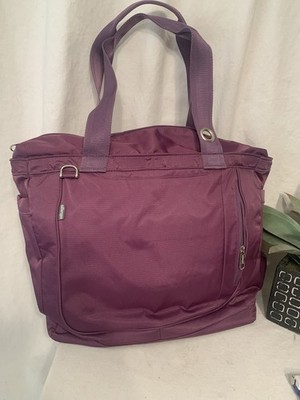 Ebags Savvy Laptop Tote EB 2115-14 Travel Bag Eggplant Purple