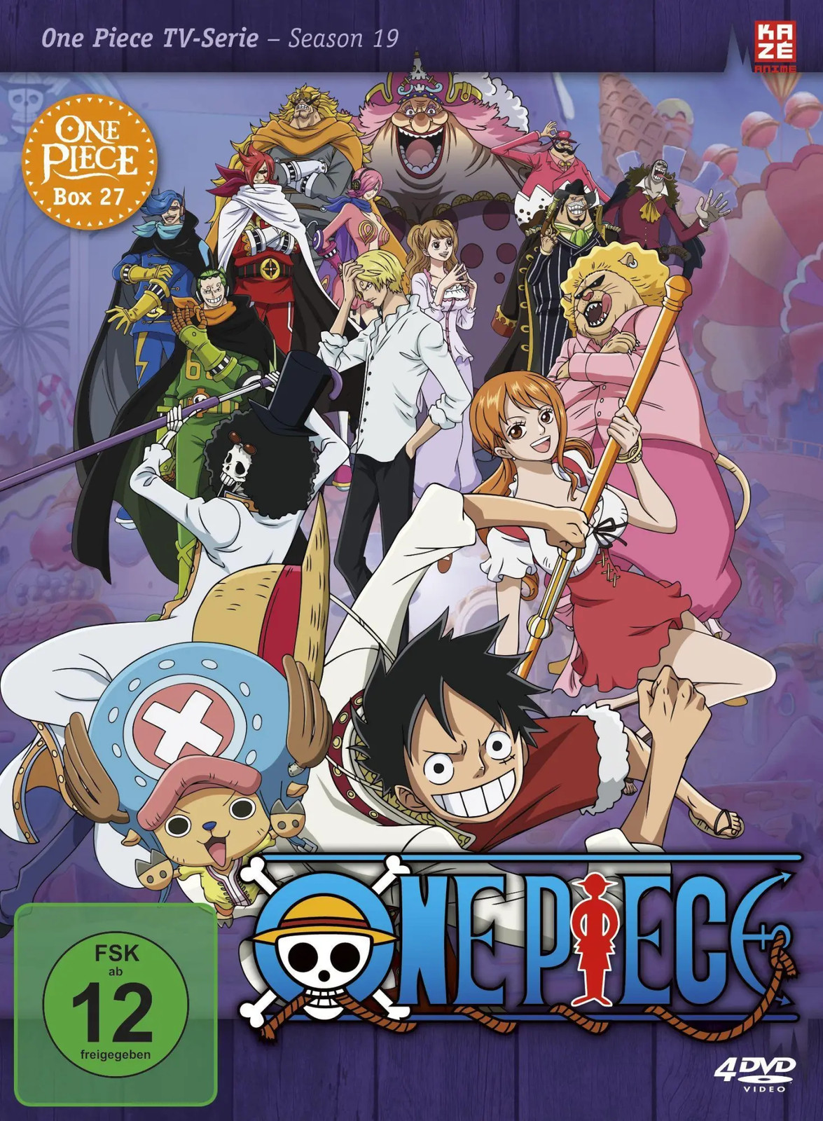 One Piece - TV-Serie - Box 27 (Episoden 805-828) | Junji Shimizu Miyamoto | DVD - Bild 3