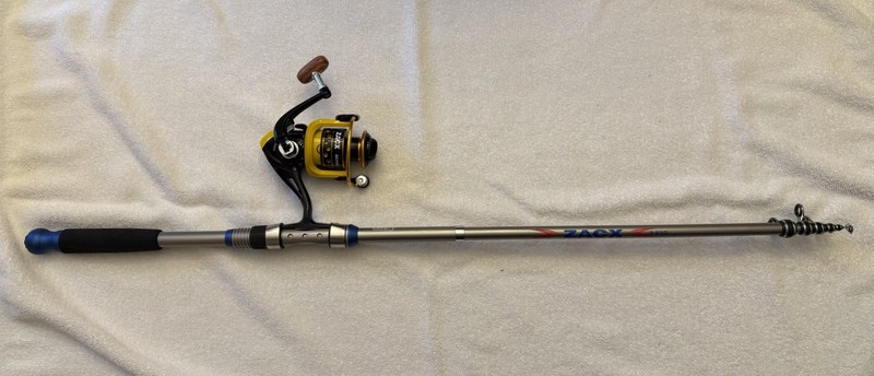 ZACX Telescopic Fishing Rod and Reel Combo