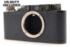 CLA'd [Almost MINT] Leica II 1933 Years Black Body Rangefinder Camera From JAPAN