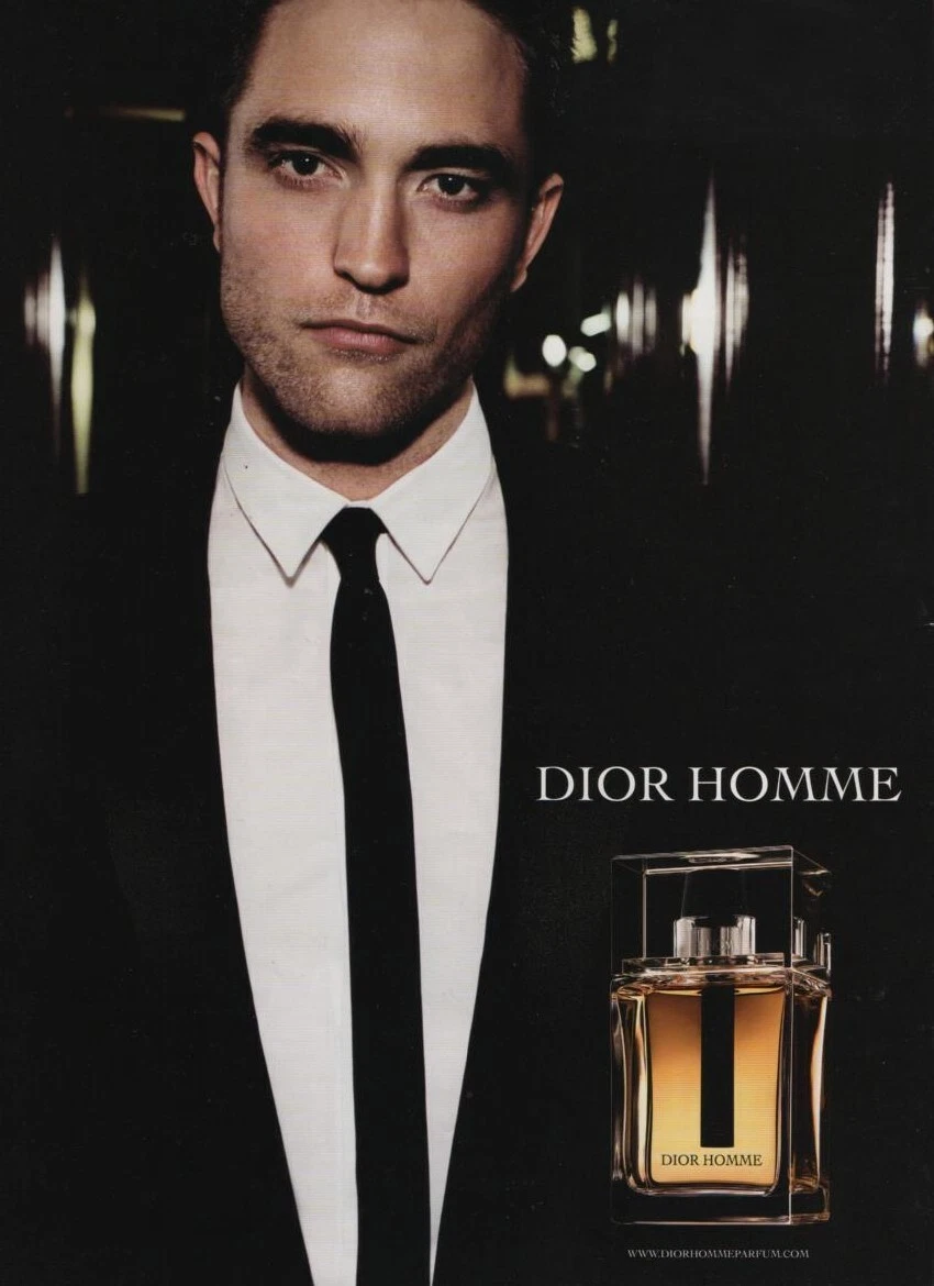 Publicité papier Parfum. Perfume ad. Dior Homme 2014