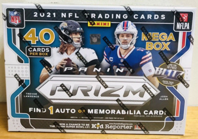 2021 PANINI PRIZM NFL FOOTBALL MEGA BOX TARGET PINK LAWRENCE JONES AUTO RC 40