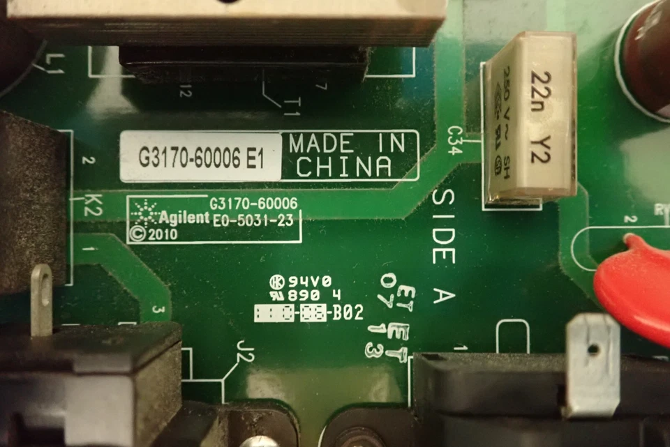 安捷伦科技 G3170-60006 交流电 PCA 电路板组件 — 第 3/4 张图片
