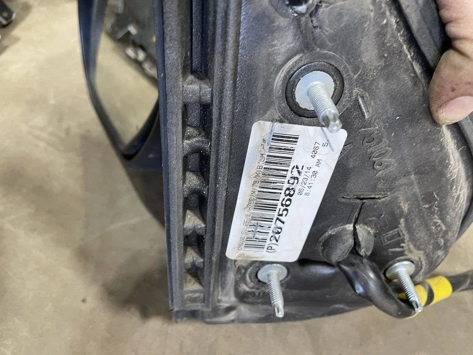 Espelho cromado lateral motorista suburbano 2009-13 chevy 1500 Silverado tahoe - Imagem 4 de 4