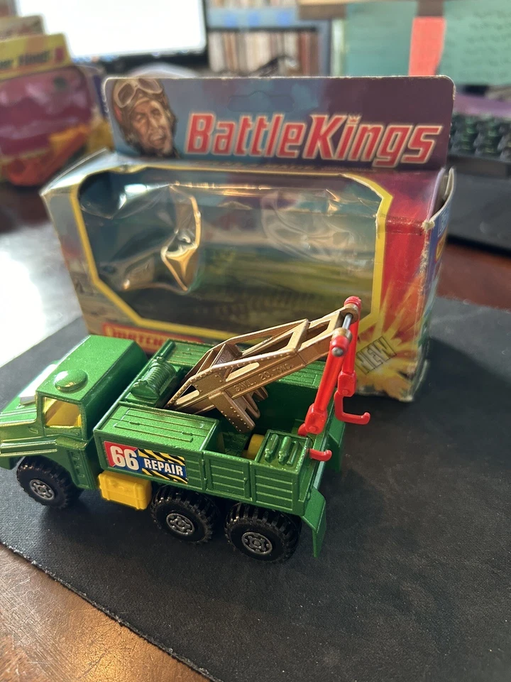 Vintage Matchbox Battle Kings K110 RECOVERY VEHICLE In Box - Image 3 of 4