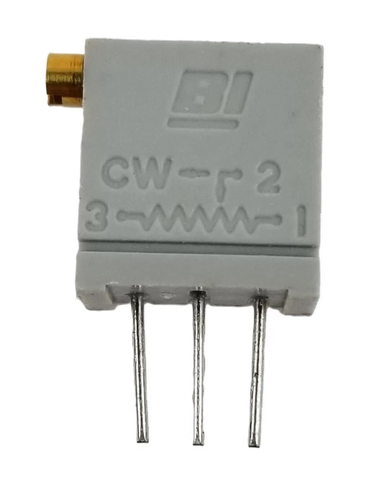 Potenciómetro recortador 500 BI TT Electronics 67XR20KLF 20Kohm 10% 3/8" cuadrado NUEVO Foto 2 de 4