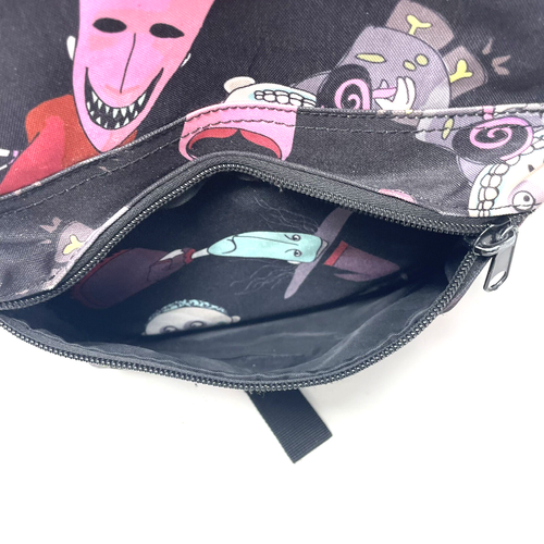 Disney Nightmare Before Christmas Backpack Lock Shock and Barrel - Picture 5 of 8