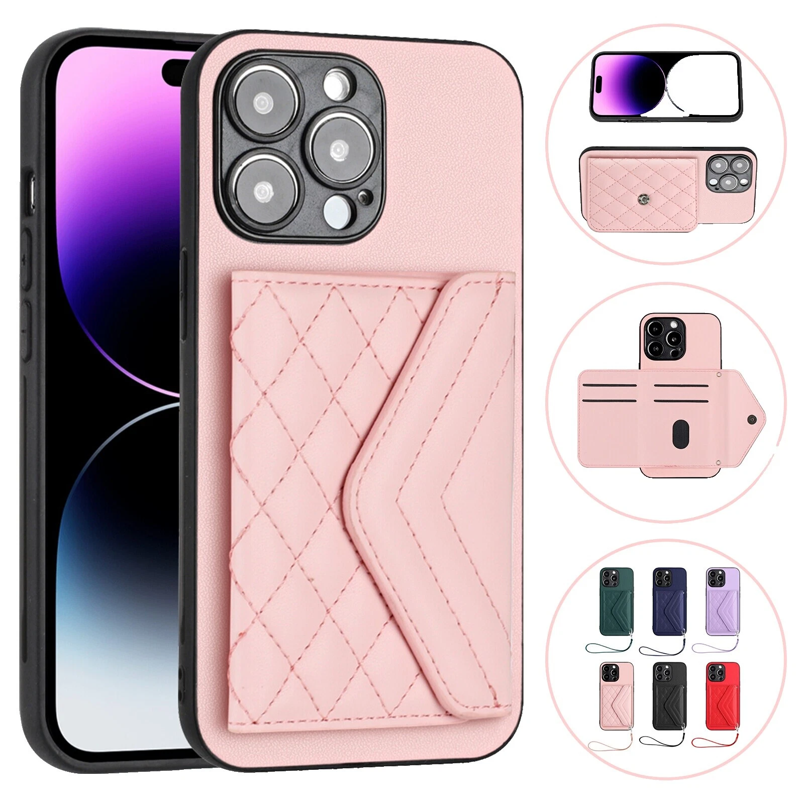 Teléfono celular casos de cartera para Apple iPhone XS Max