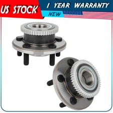 Pair Front Wheel Hub Bearing For Ford Mustang 2015 2016 2017 2018 2019 2020-2021