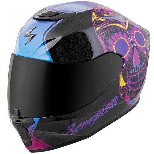 Scorpion EXO-R420 Motorcycle Helmet SNELL - CHOOSE COLOR & SIZE (CLEAR SHIELD) - Picture 74 of 92