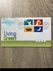 AUSTRALIA 2008 LIVING GREEN BLOCK 4 STAMPS FIRST DAY COVER.  st529