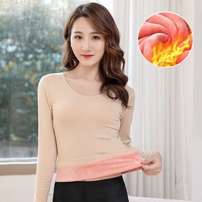 Women Thermal Underwear Long Johns Base Layer Fleece Lined Tops Winter Clothing eBay