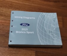 2021 Ford Bronco Sport Electrical Wiring Diagrams Service Manual
