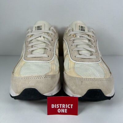Stussy x New Balance 990v4 Made In USA Cream White - Size
