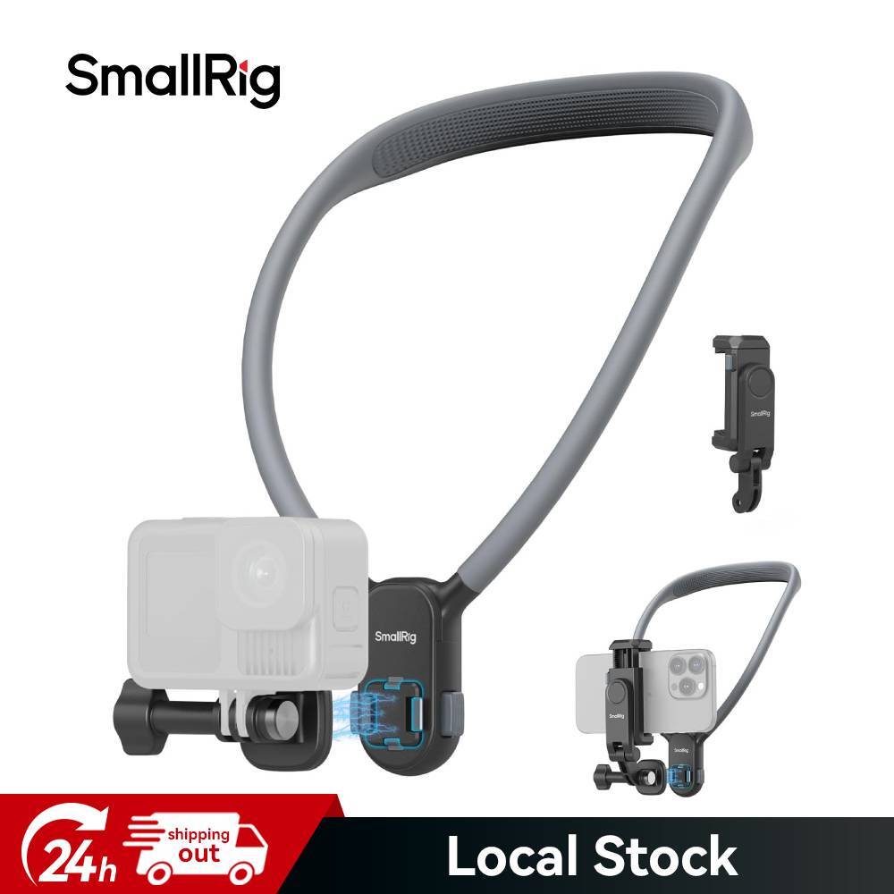 SmallRig Magnetische Schnellverschluss-Halshalterung für Action-Kamera/Handy