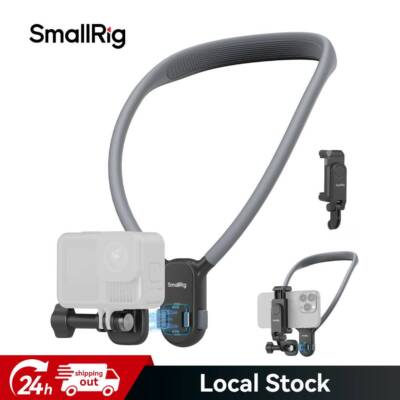 SmallRig Magnetische Schnellverschluss-Halshalterung für Action-Kamera/Handy