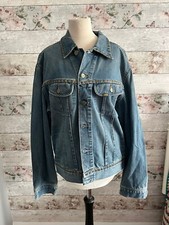 Vintage Lee Cooper Denim Studded Jacket L/14