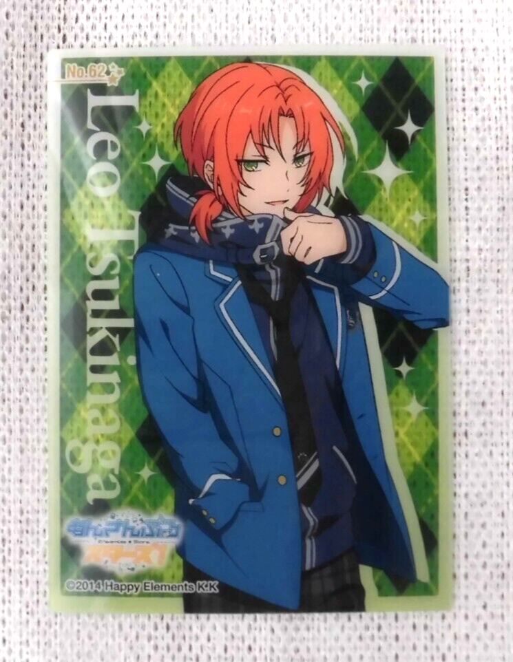 Ensemble Stars Plastic card Tsukinaga Leo 62 | eBay